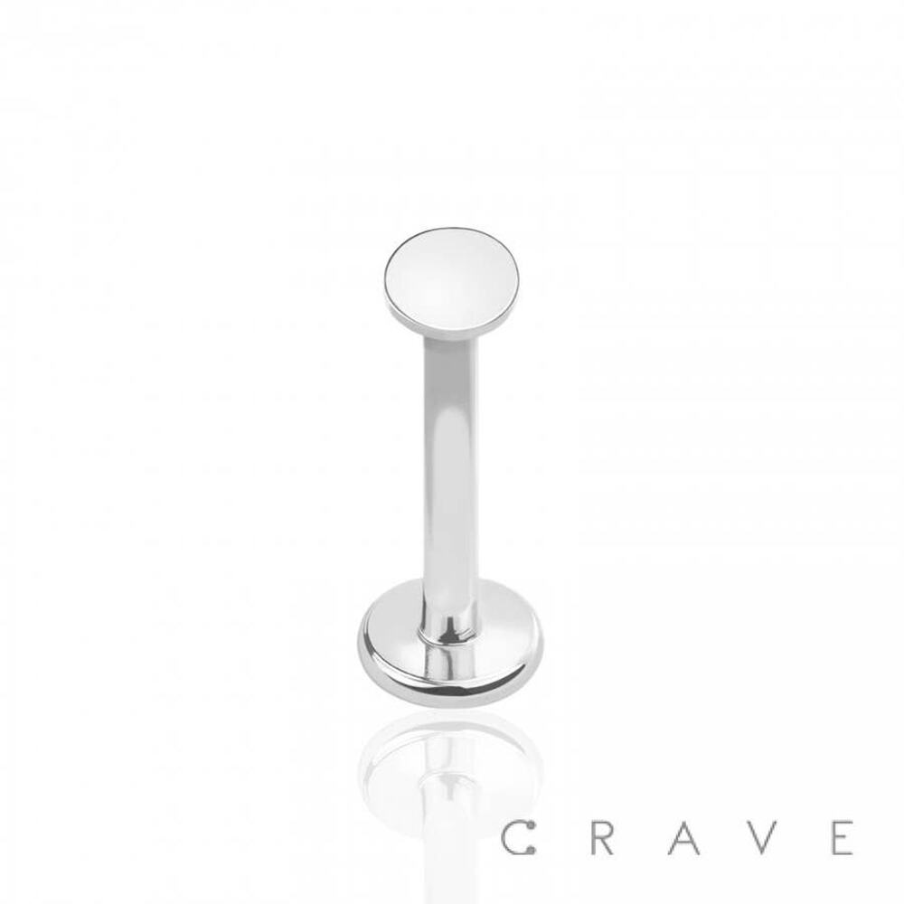 Round Flat Top Labret